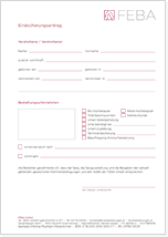 FEBA GmbH – Feuerbestattungen in Niederösterreich – im Dienste des Menschen – Antrag auf Feuerbestattung